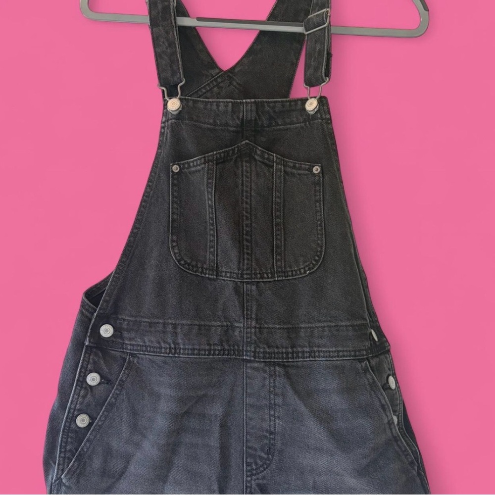 Old Navy Black Denim Women's Overalls